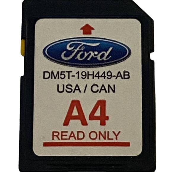 Ford A4 Lincoln Memory SD Card Navigation Map Chip Part Number DM5T-19H449-AB - Picture 1 of 5